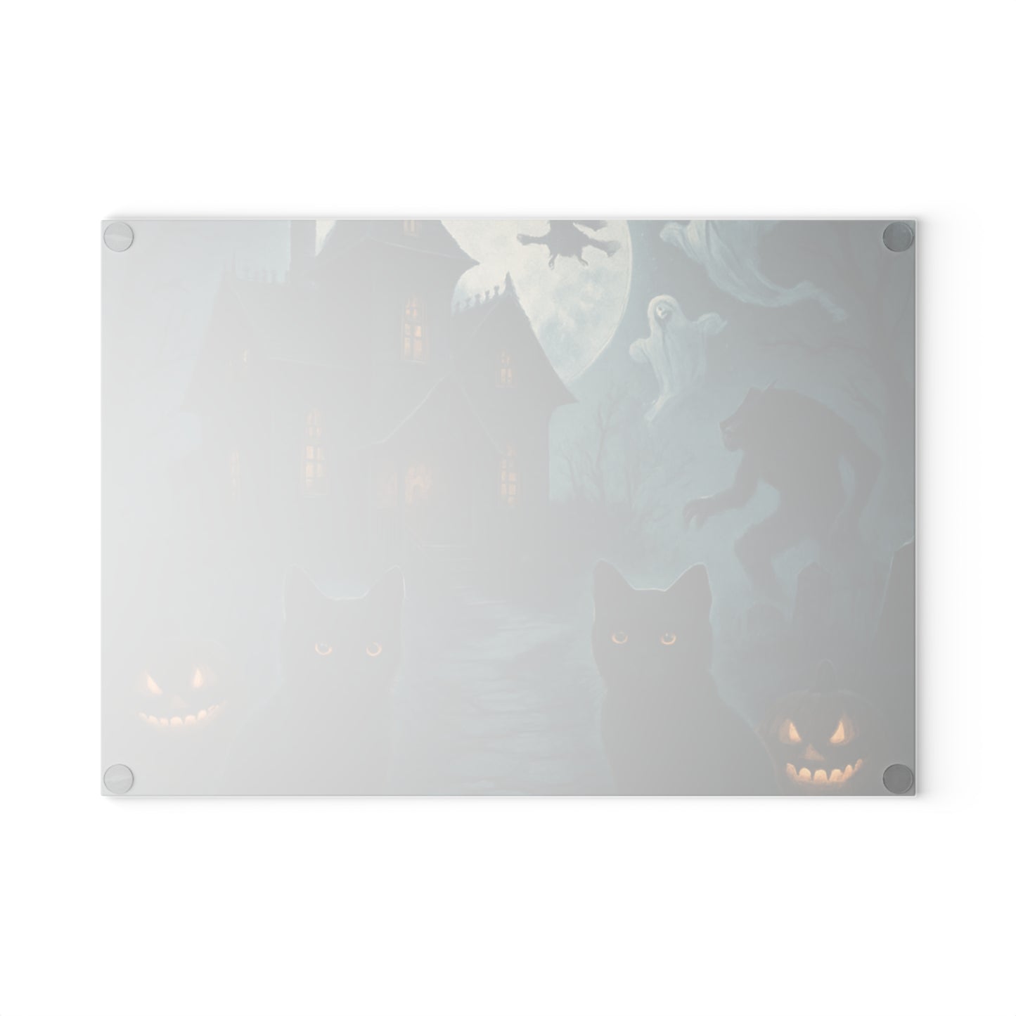 HALLOWEEN Glass Cutting Board