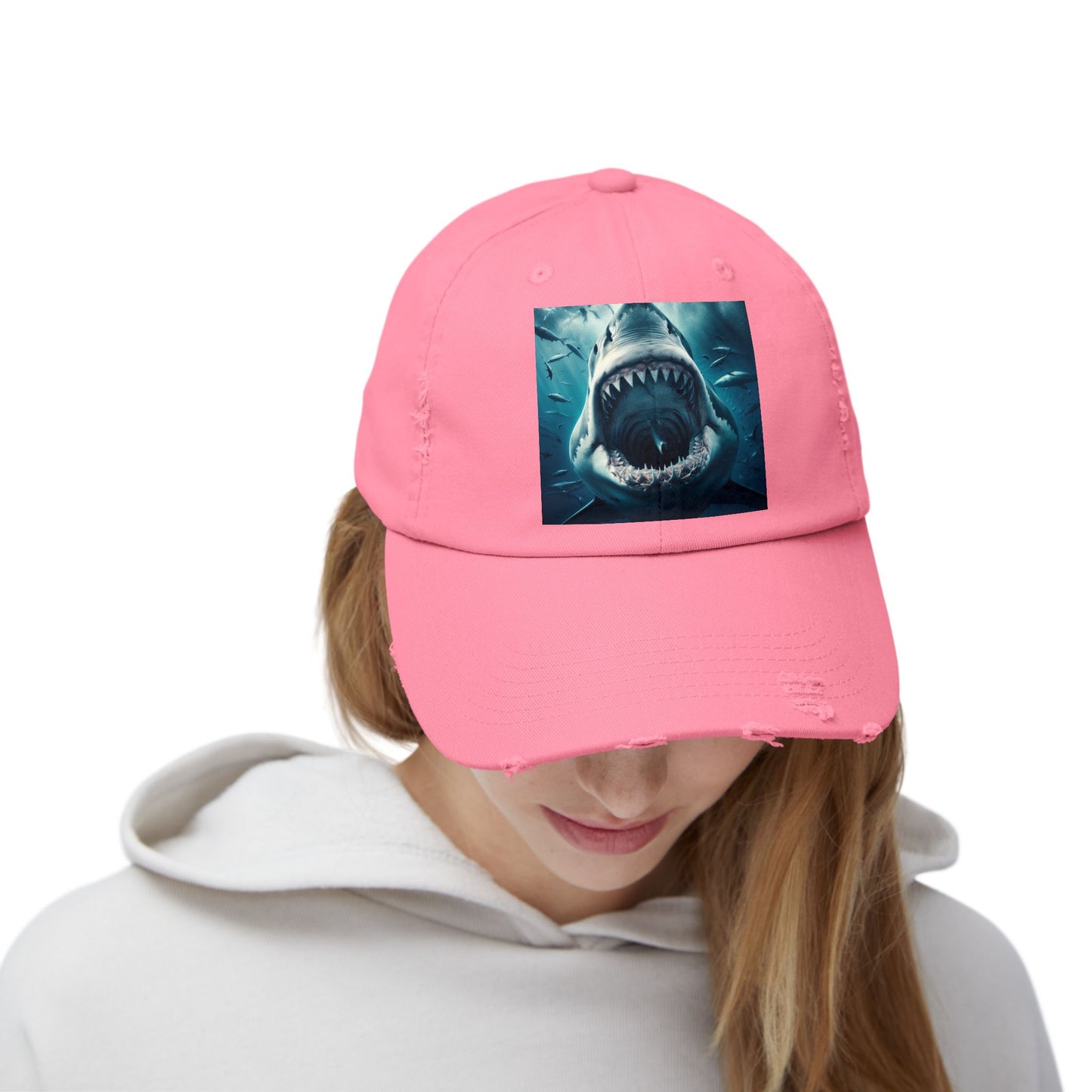 Unisex Distressed Cap