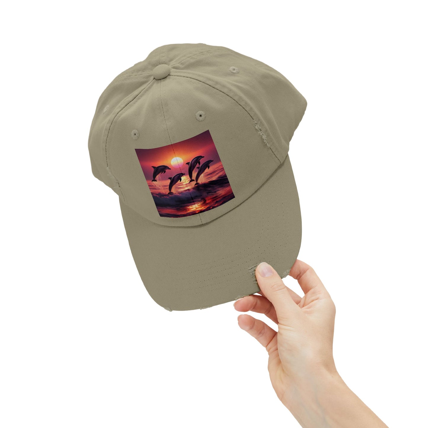 Unisex Distressed Cap