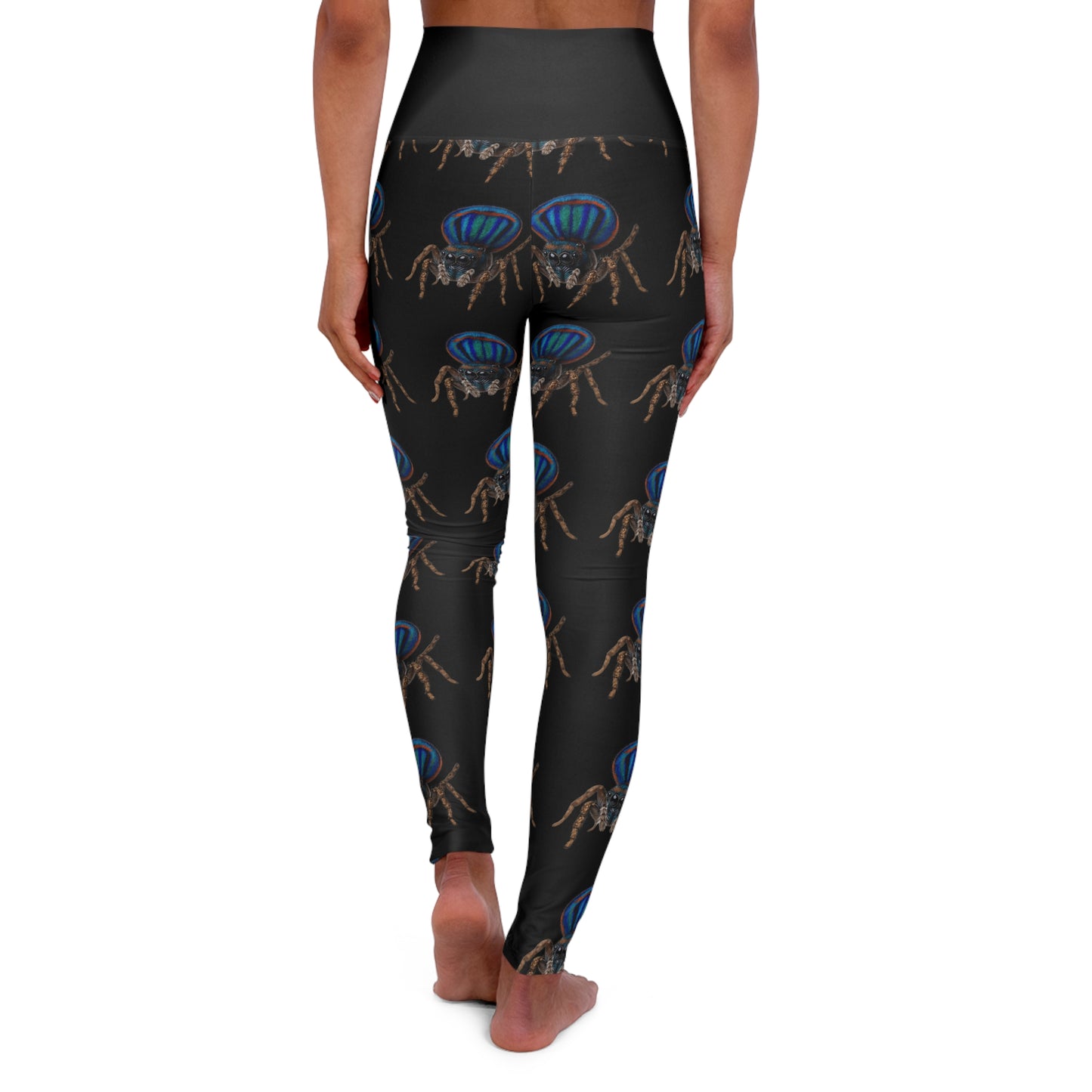 High Waisted Yoga Leggings (AOP)
