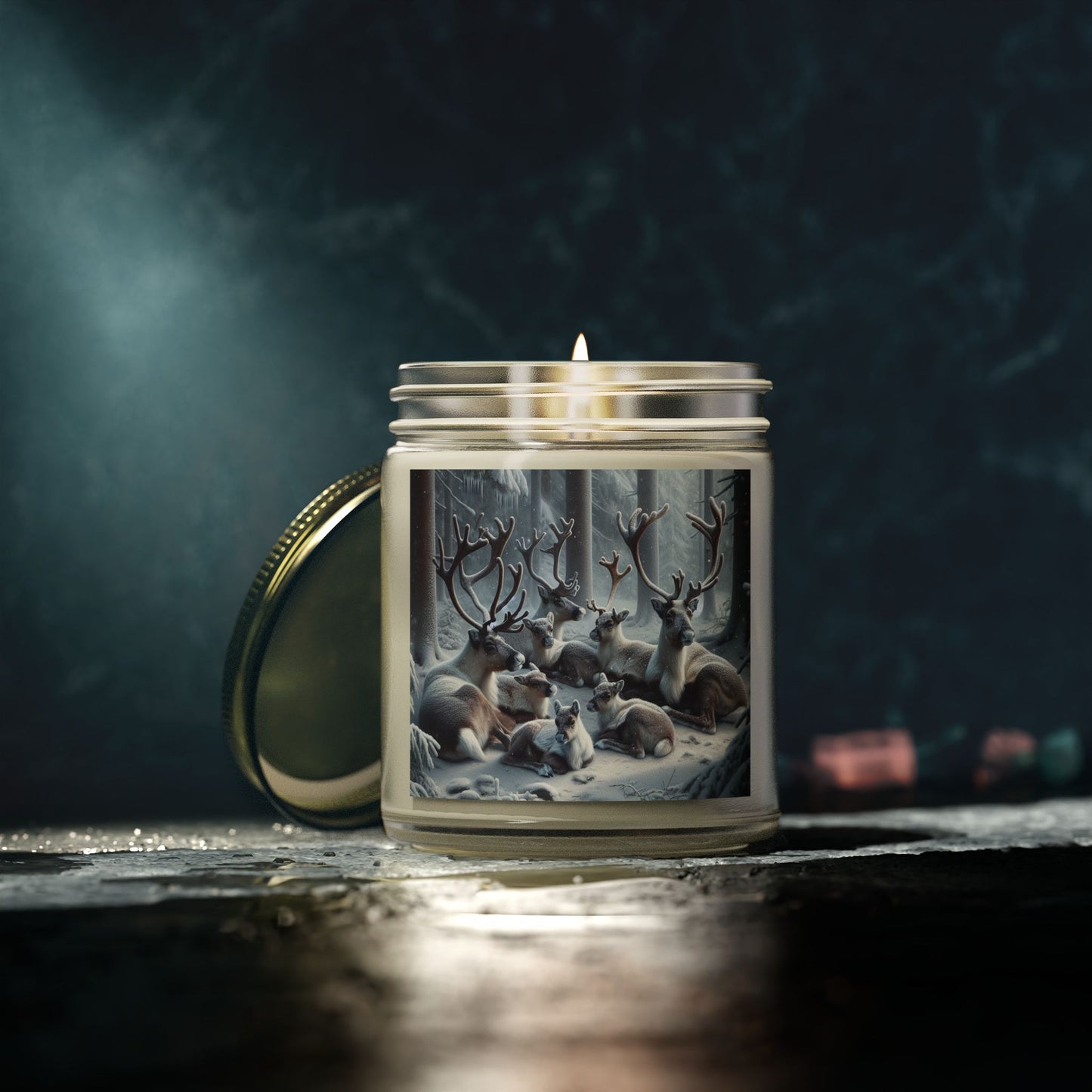 Scented Candles, Coconut Apricot Wax (4oz, 9oz)