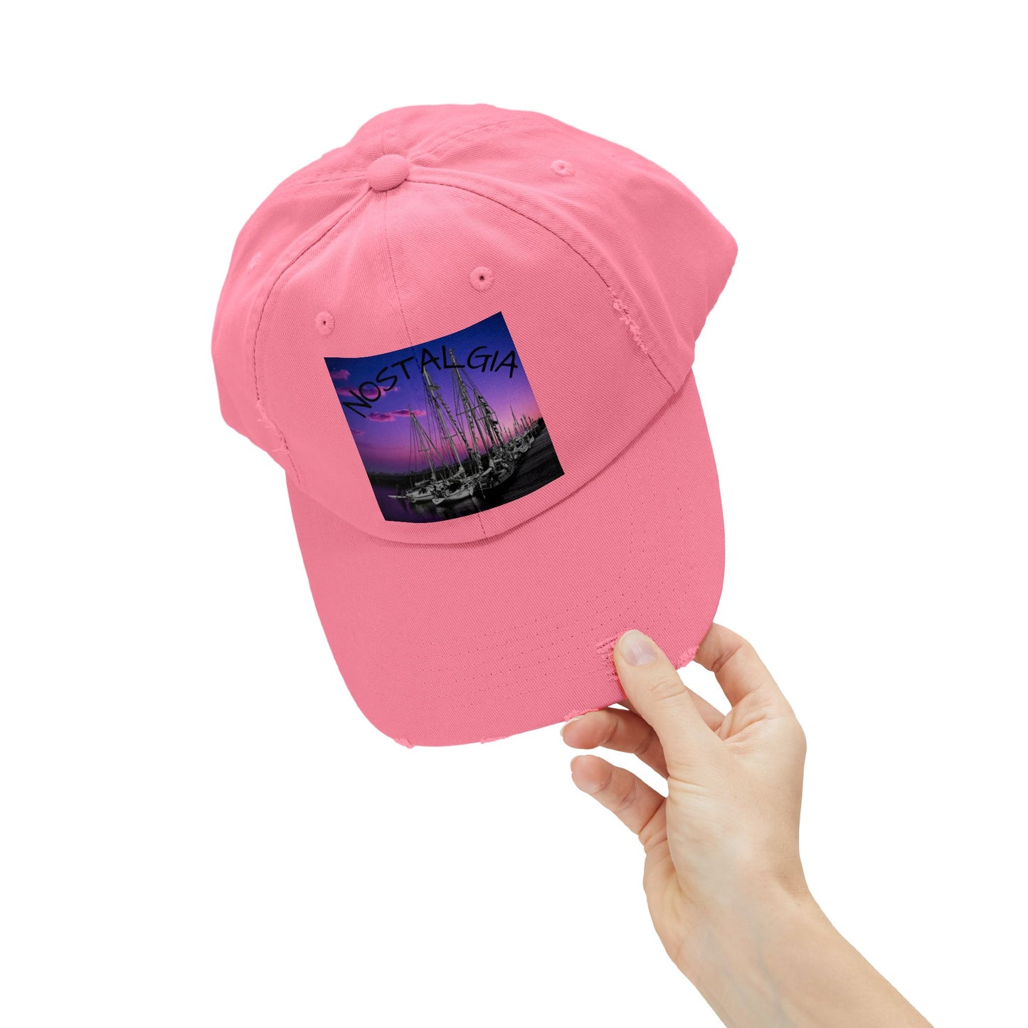 Unisex Distressed Cap