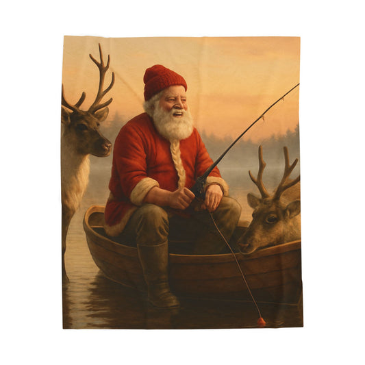 CHRISTMAS Velveteen Plush Blanket