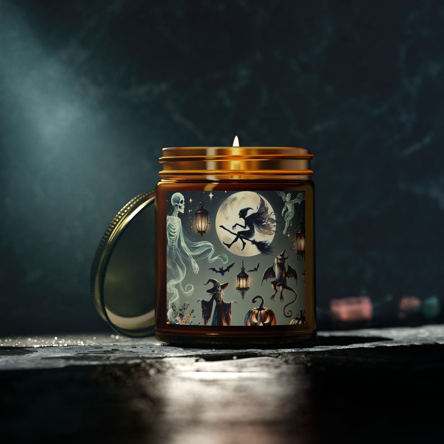 Scented Candles, Coconut Apricot Wax (4oz, 9oz)