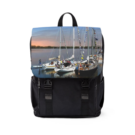 Unisex Casual Shoulder Backpack