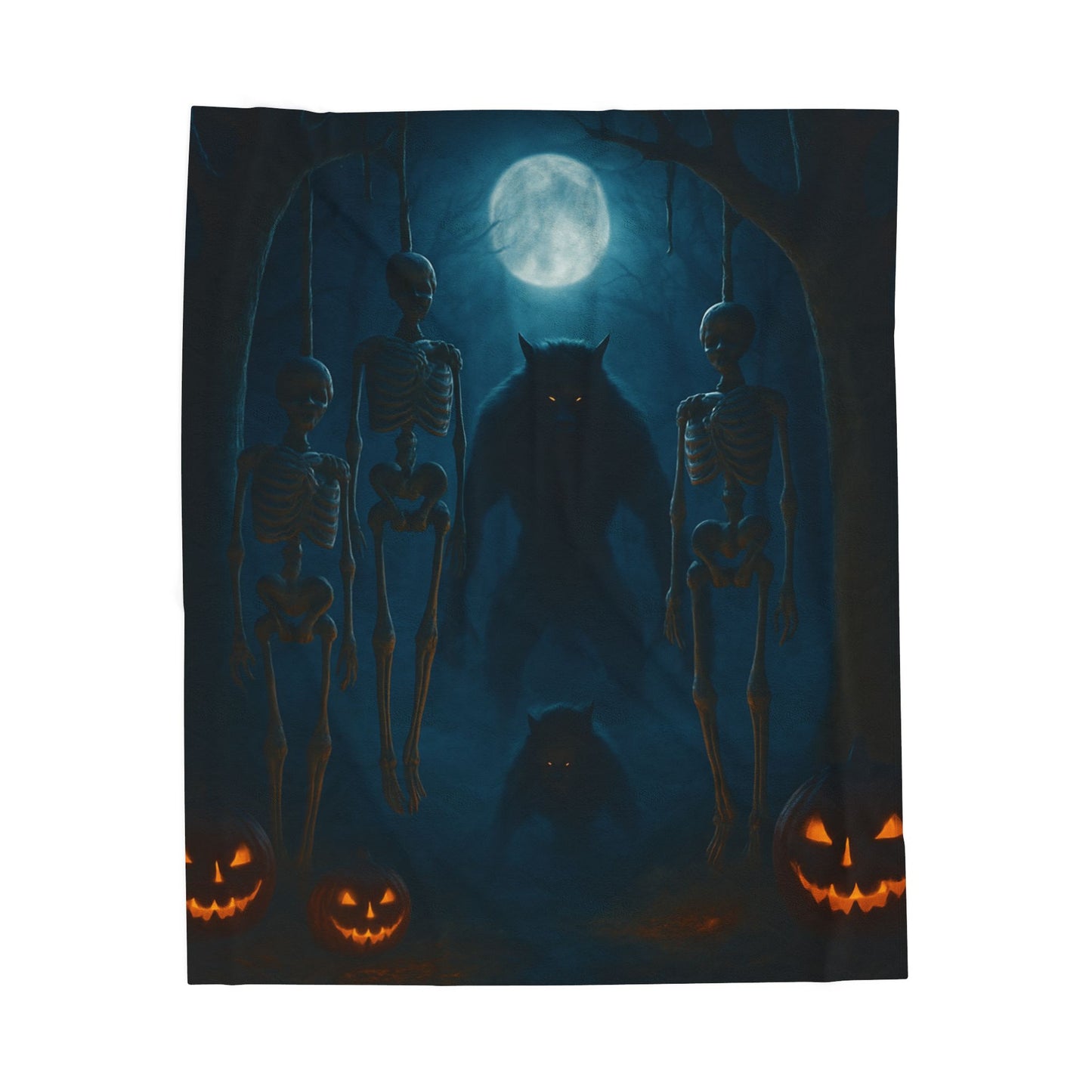 HALLOWEEN Velveteen Plush Blanket