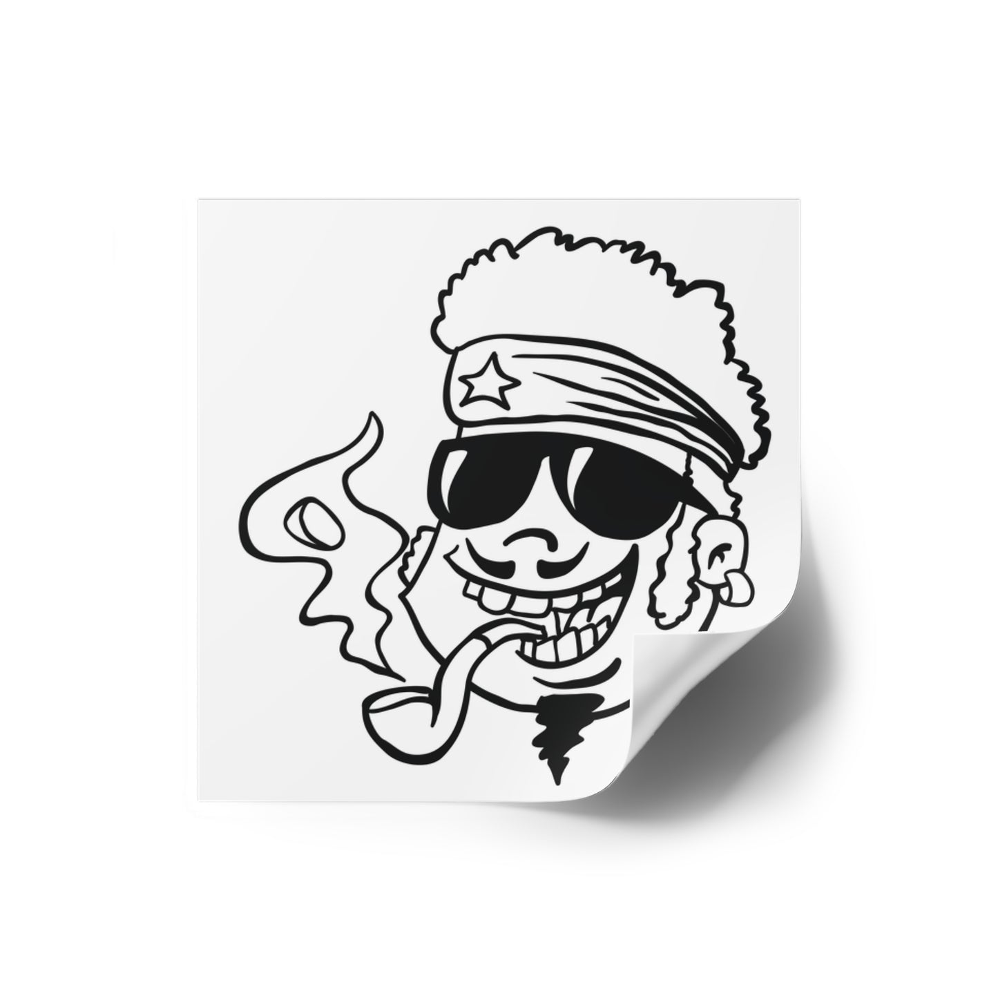 Square Stickers, Indoor\Outdoor