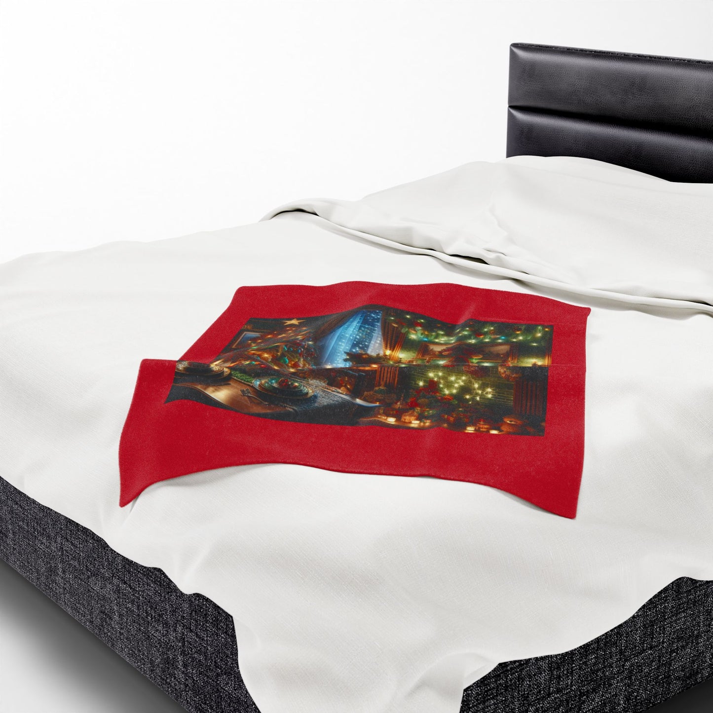 CHRISTMAS Velveteen Plush Blanket