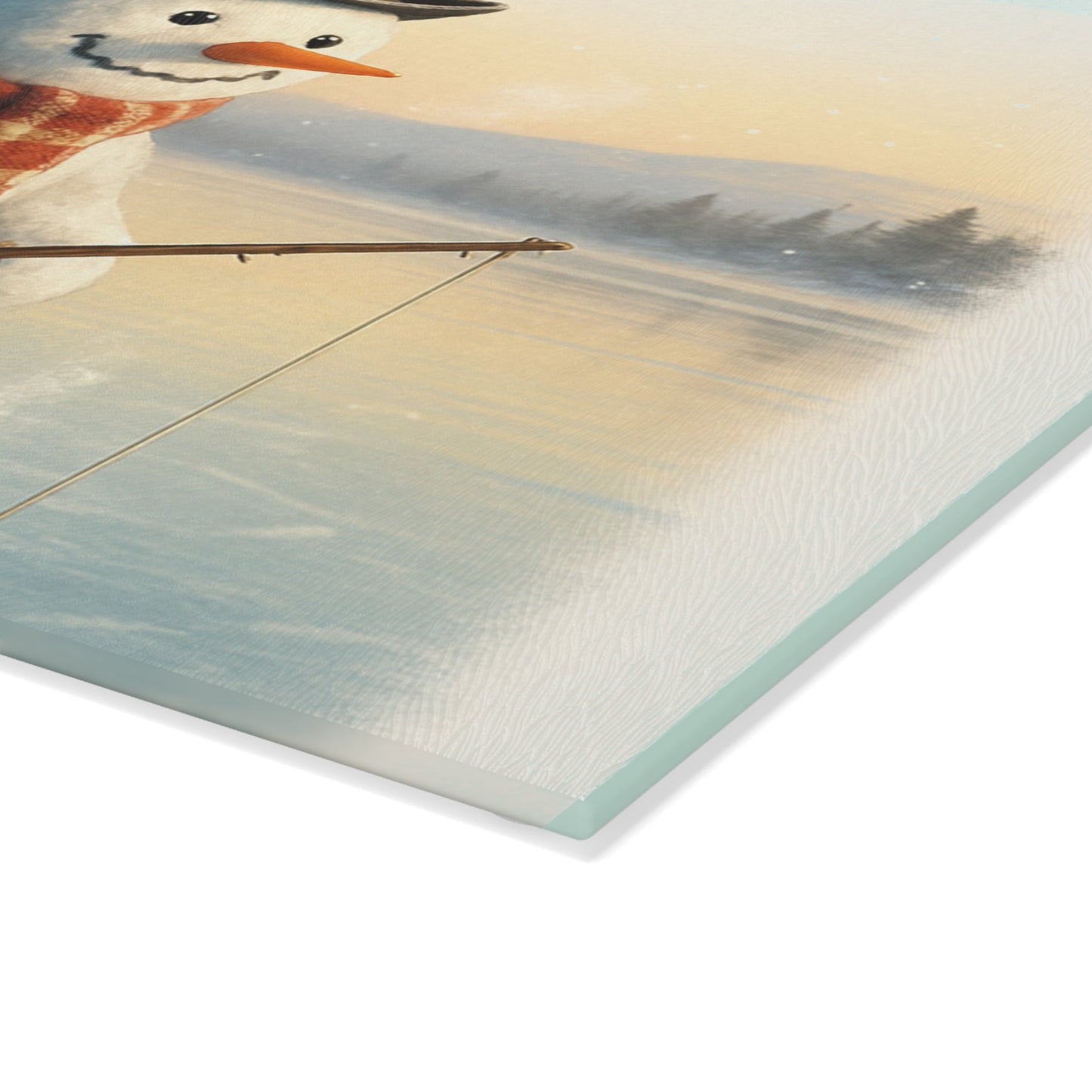 CHRISTMAS Glass Cutting Board