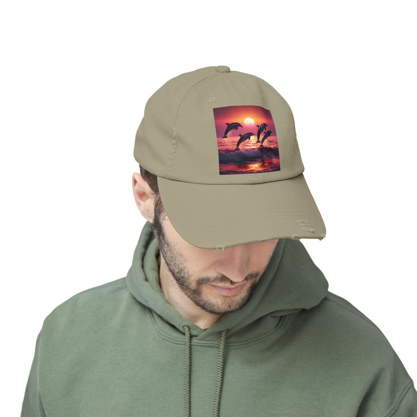 Unisex Distressed Cap