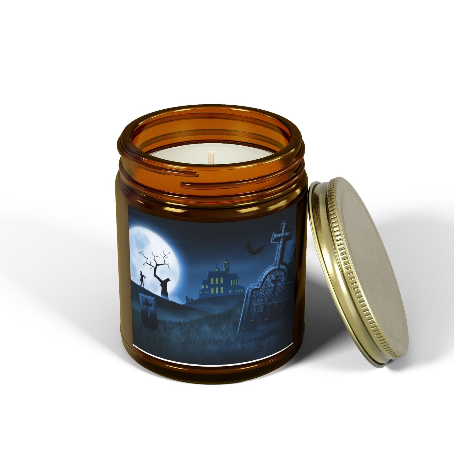 Scented Candles, Coconut Apricot Wax (4oz, 9oz)