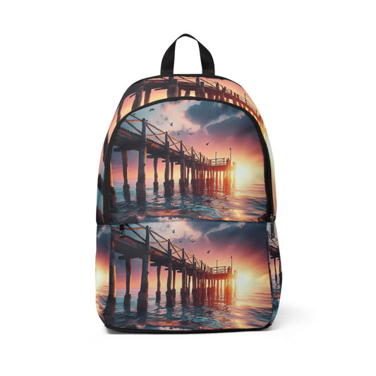 Unisex Fabric Backpack