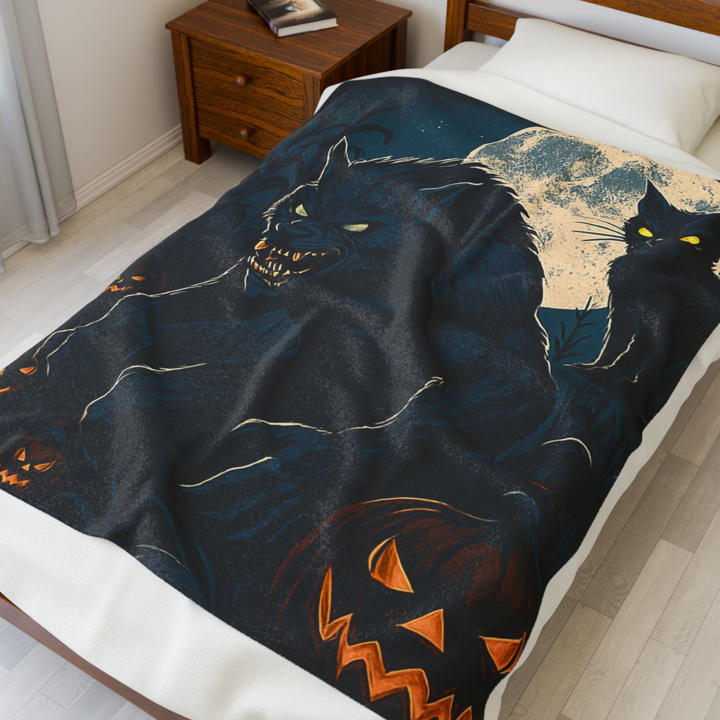 HALLOWEEN Velveteen Plush Blanket
