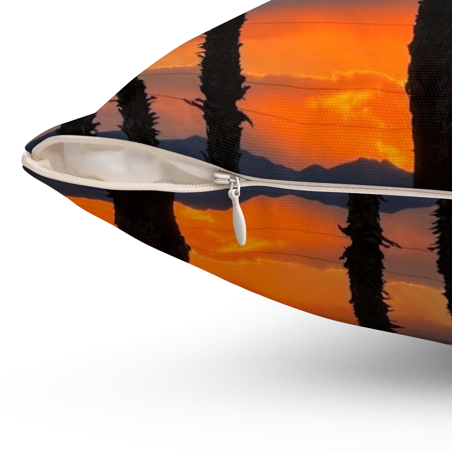 Spun Polyester Square Pillow