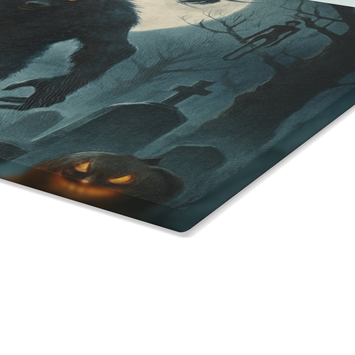 HALLOWEEN Glass Cutting Board