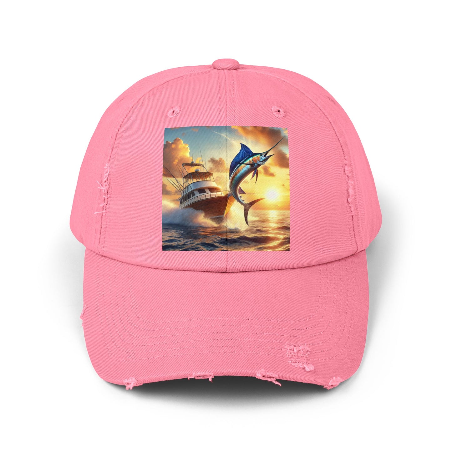 Unisex Distressed Cap