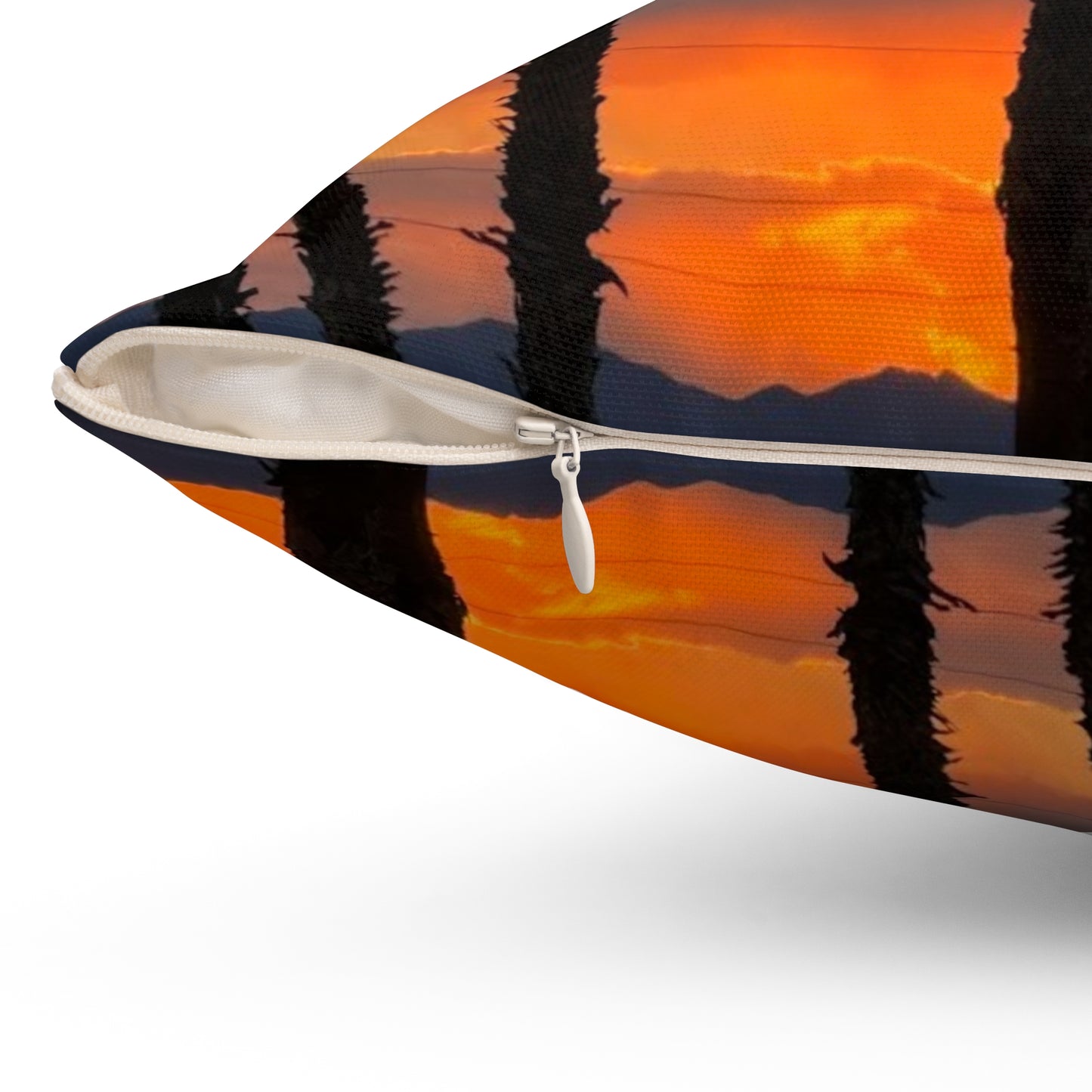 Spun Polyester Square Pillow