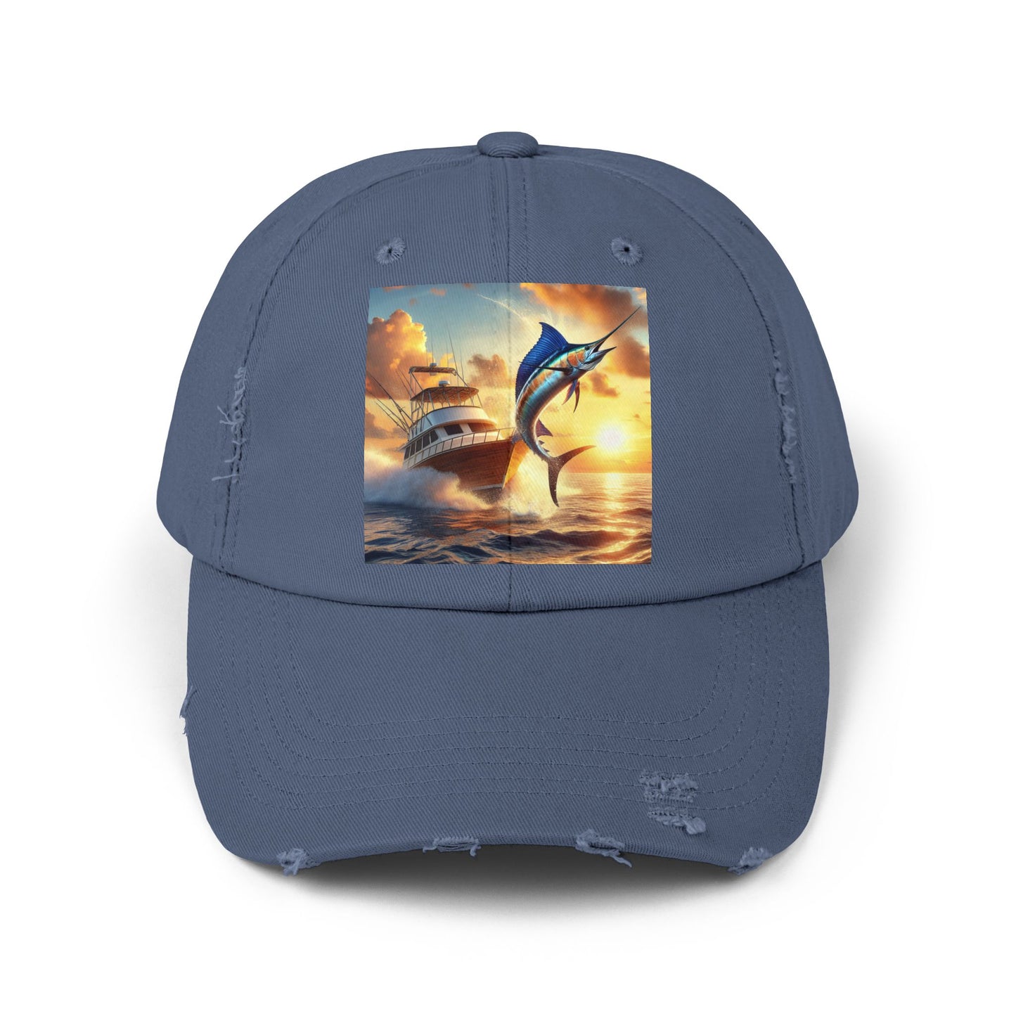 Unisex Distressed Cap