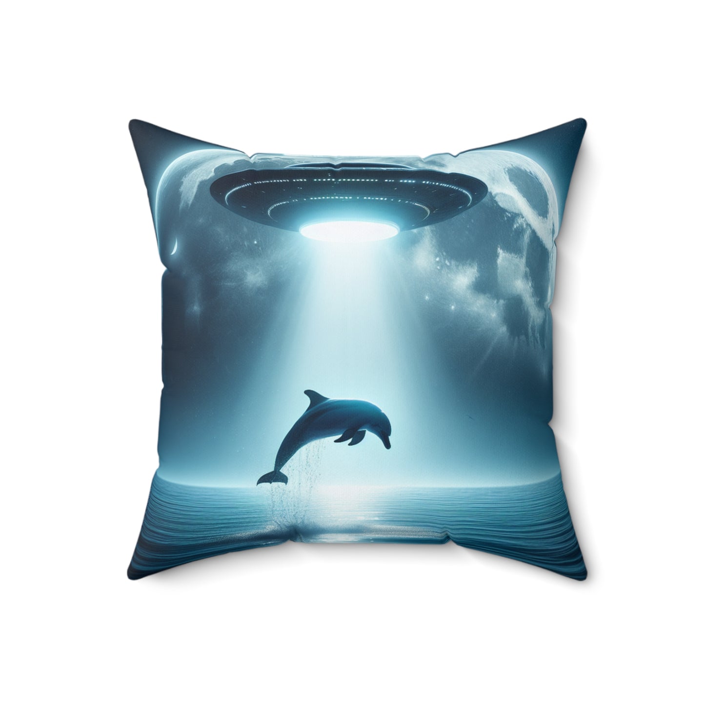 Spun Polyester Square Pillow