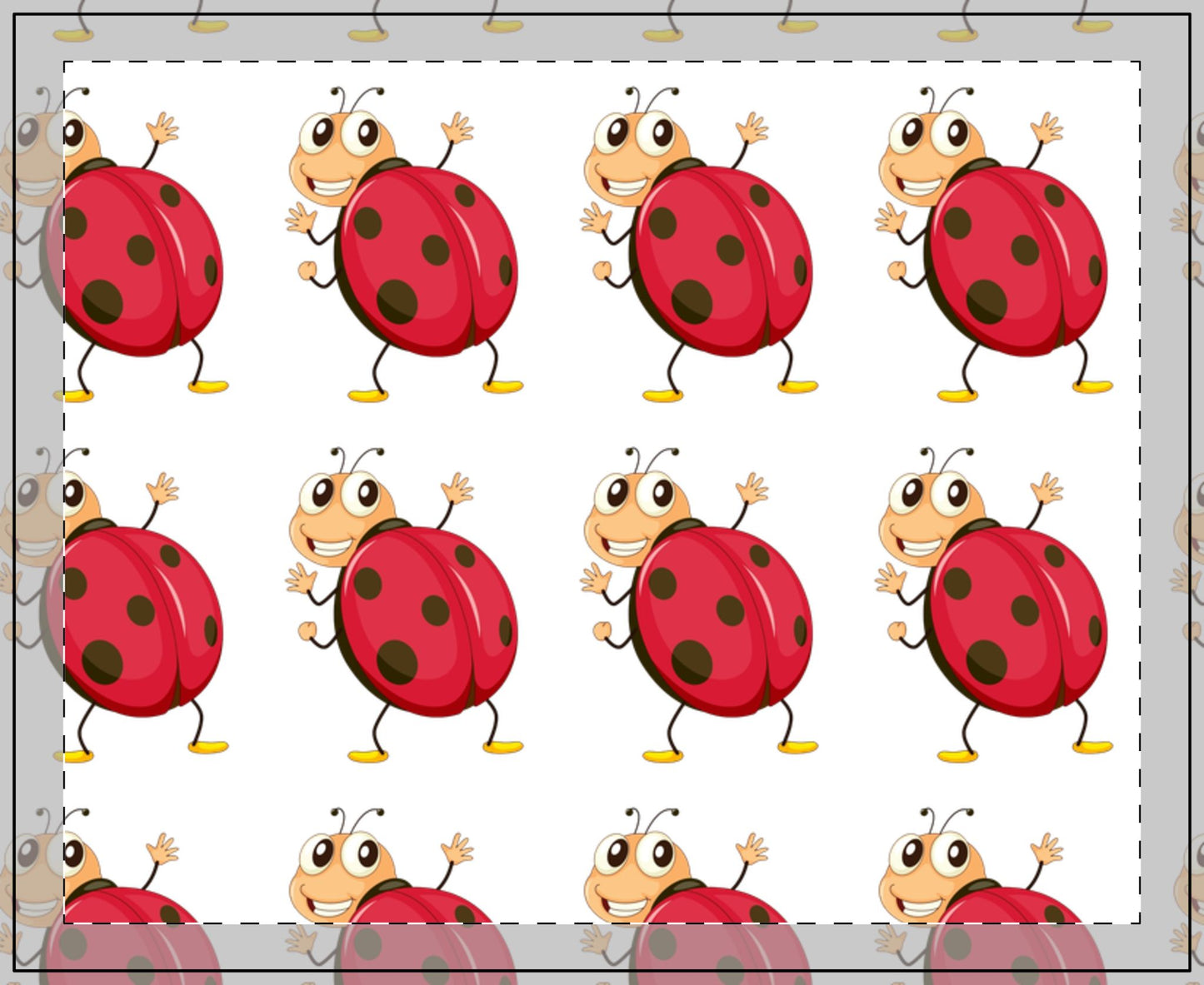 Glass Candle, 11oz ladybug