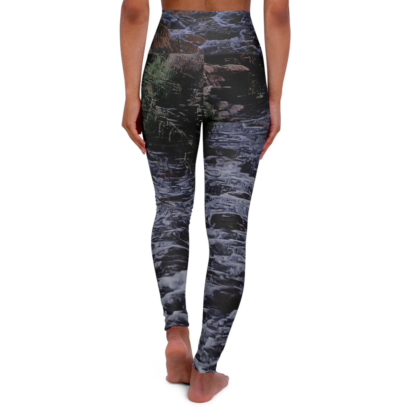High Waisted Yoga Leggings (AOP)