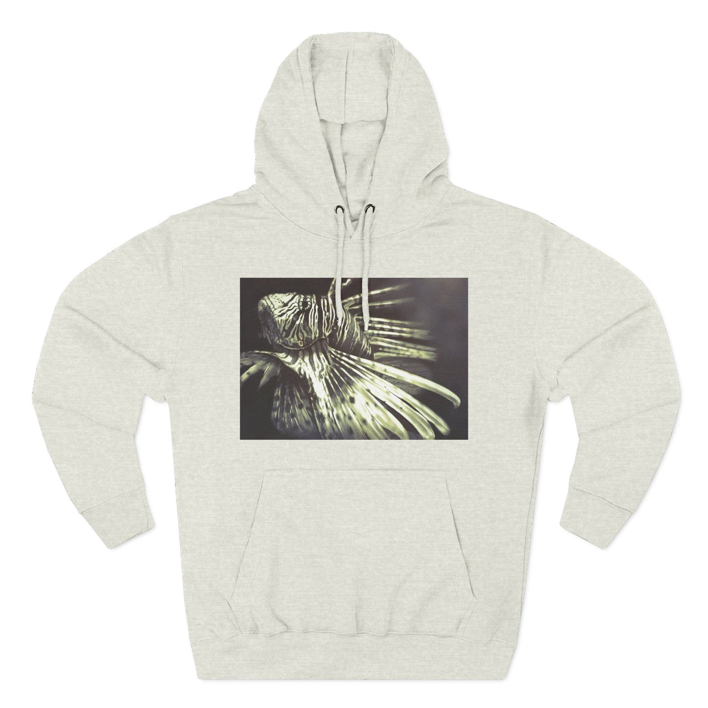 Three-Panel Fleece Hoodie