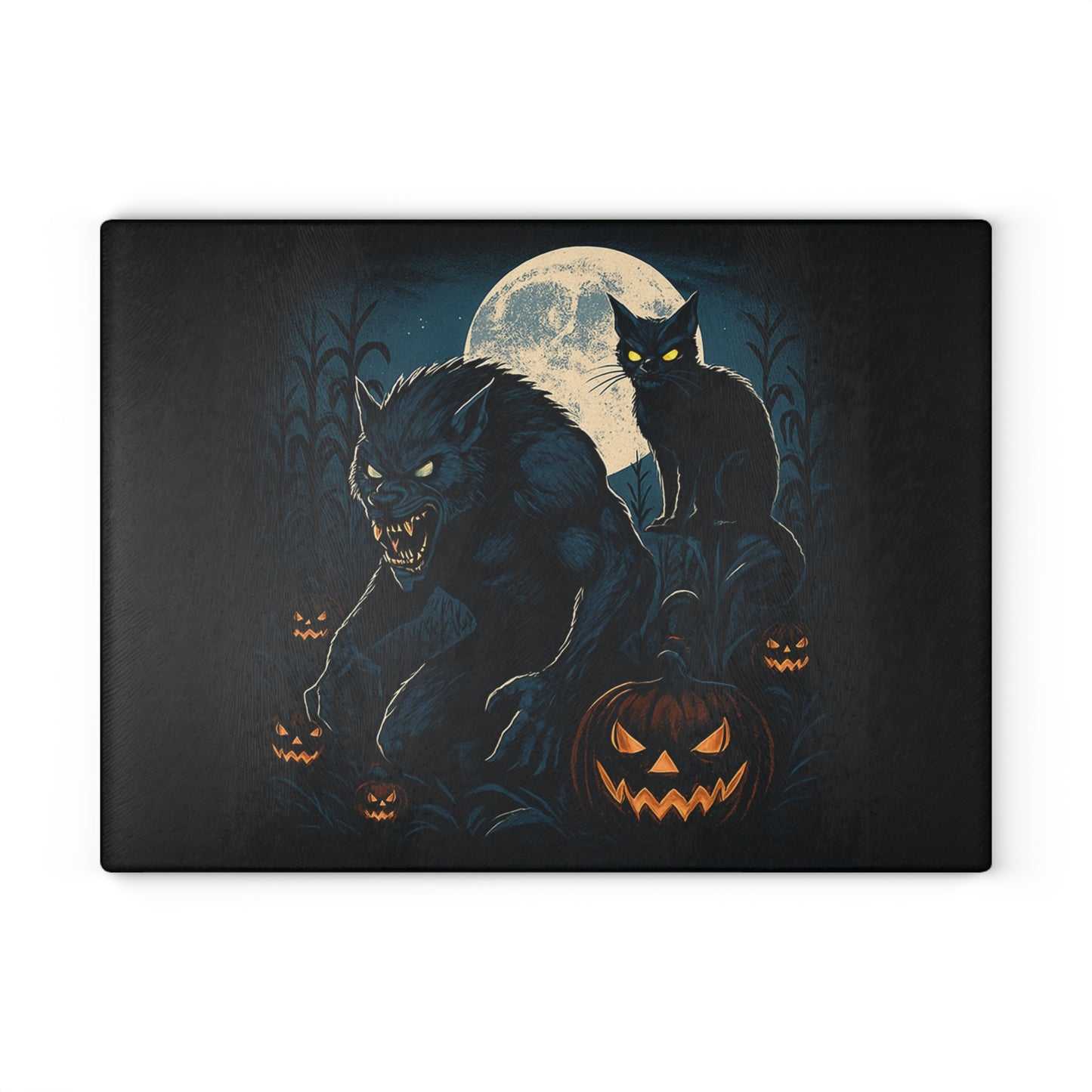 HALLOWEEN Glass Cutting Board