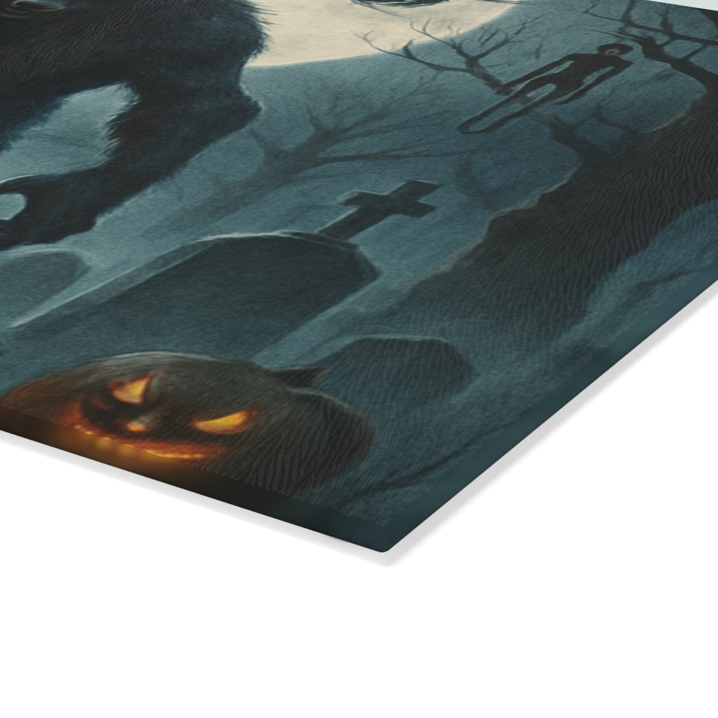 HALLOWEEN Glass Cutting Board