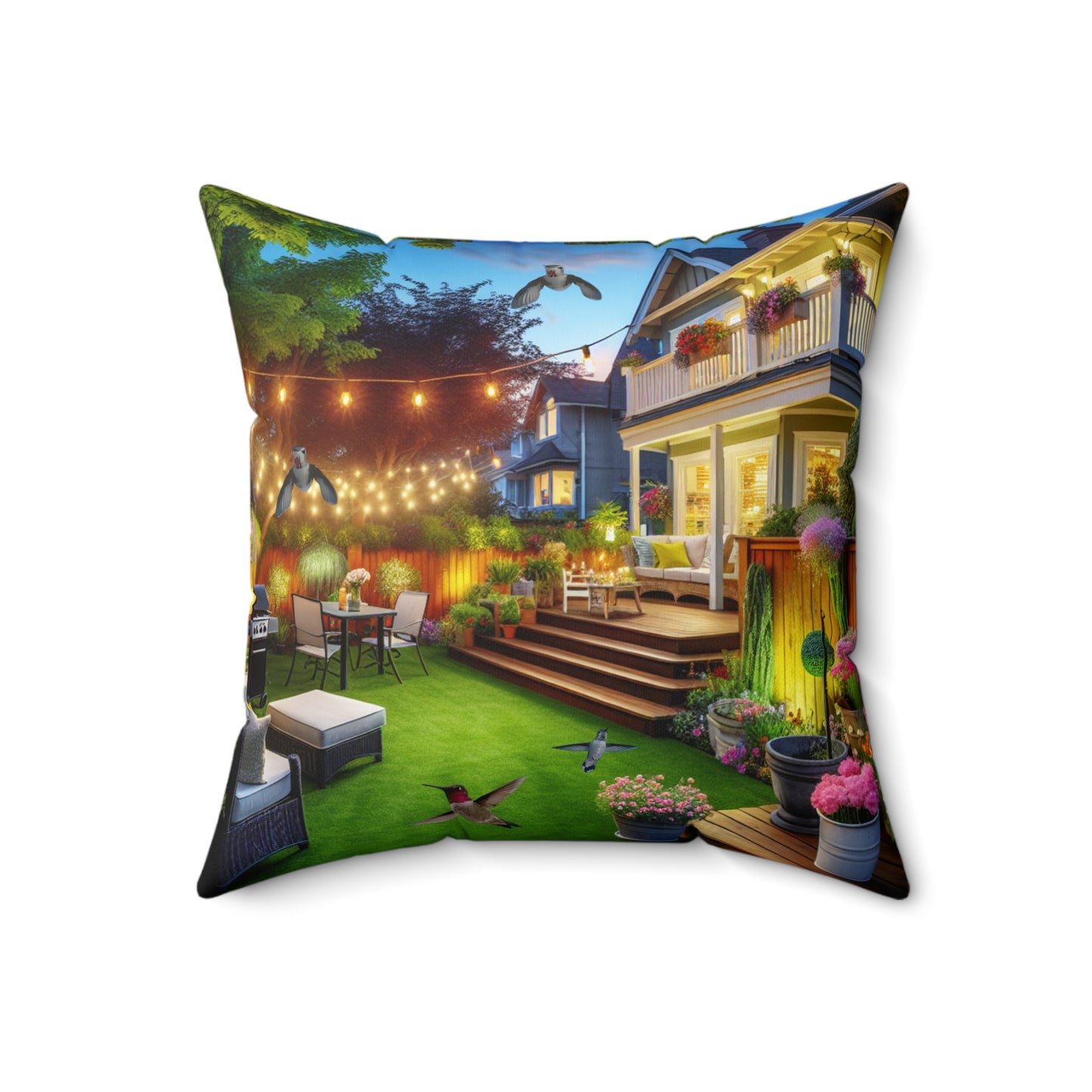 BACKYARD SITTING PILLOW