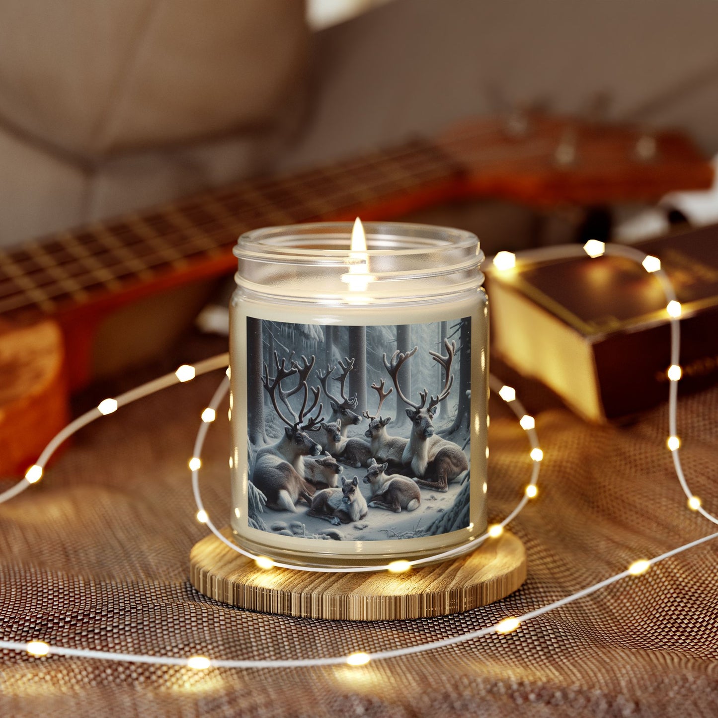 Scented Candles, Coconut Apricot Wax (4oz, 9oz)