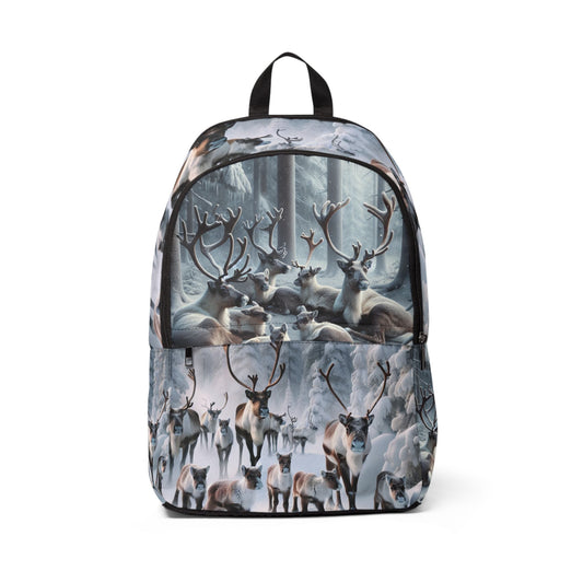 Unisex Fabric Backpack