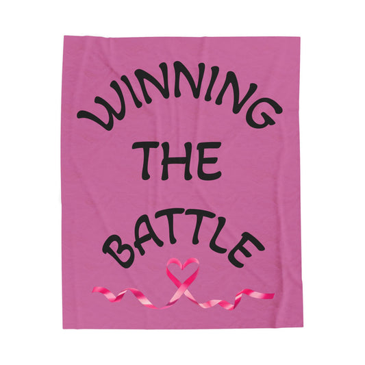 WINNING THE BATTLE blanket