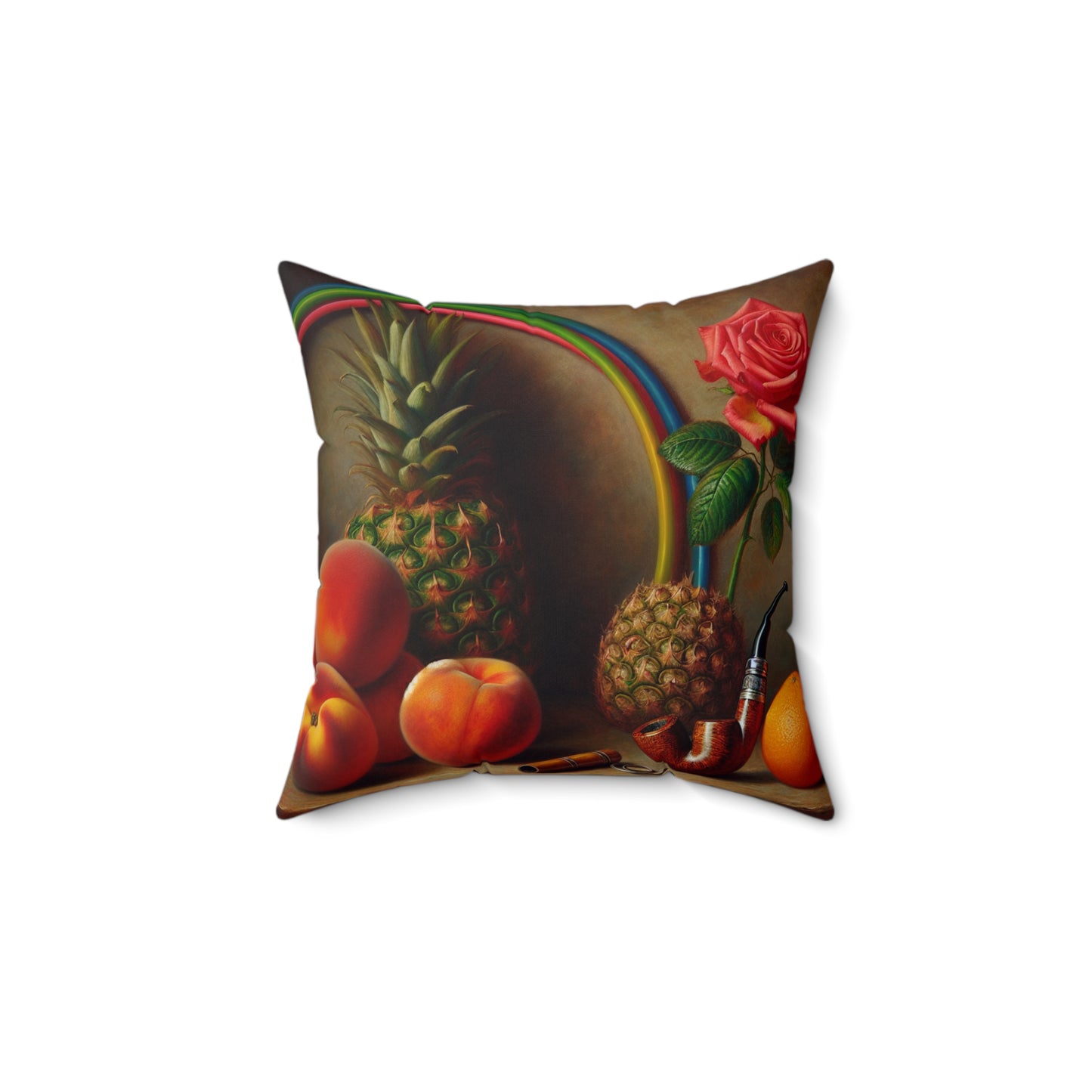 Spun Polyester Square Pillow