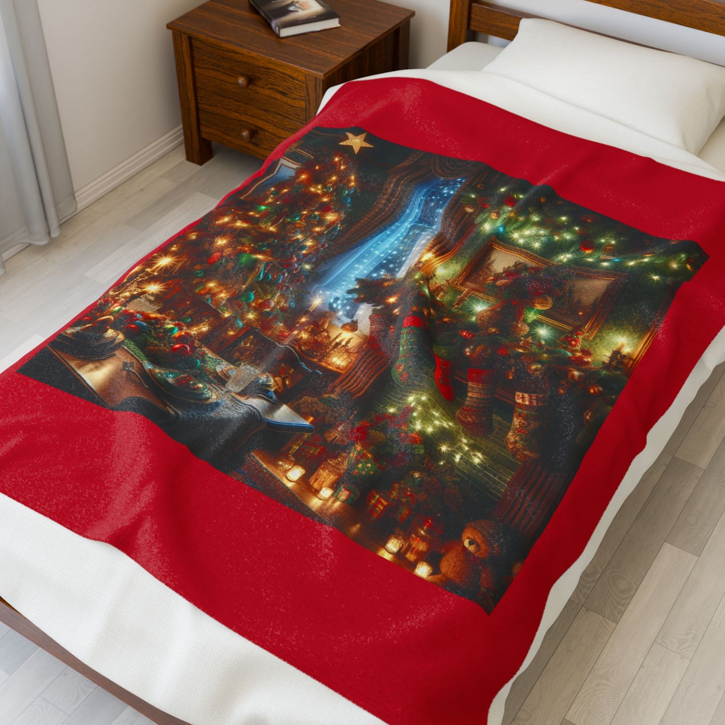 CHRISTMAS Velveteen Plush Blanket