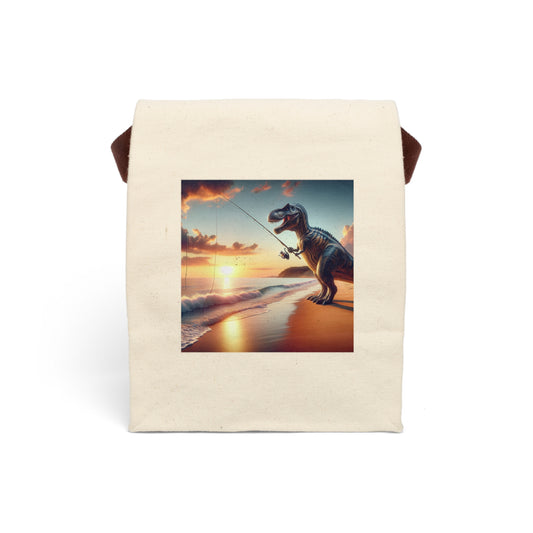 Canvas Lunch Bag With Strap