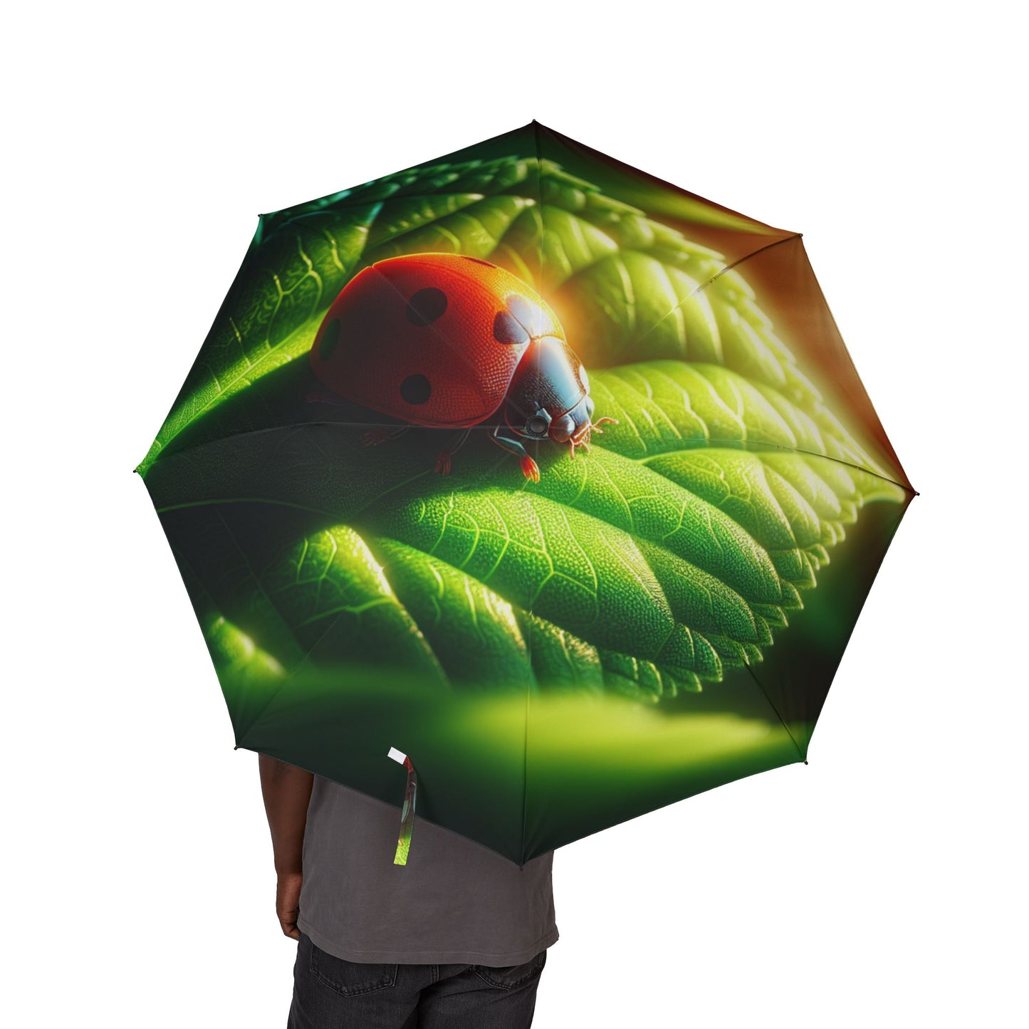 Semi-Automatic Foldable Umbrella LADYBUG