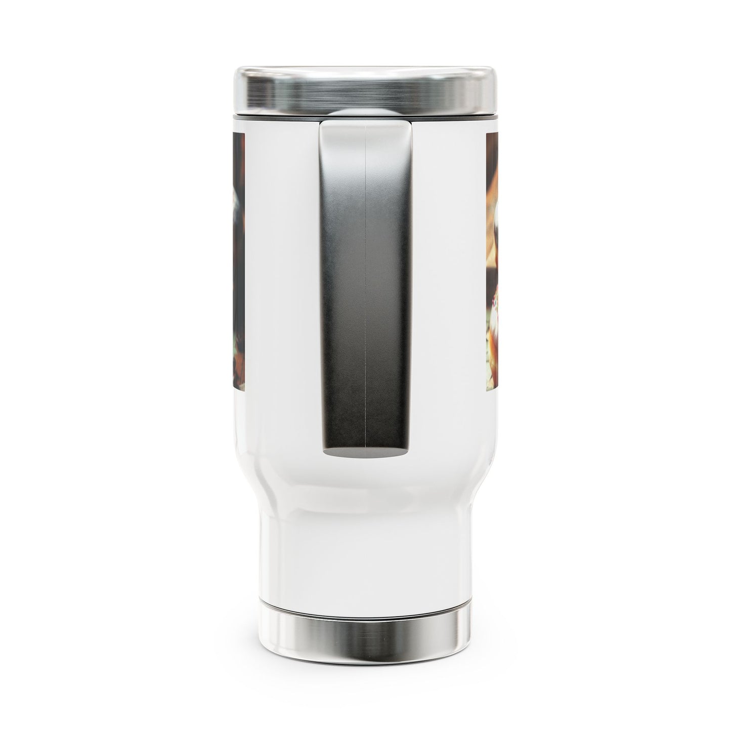 Copy of Stainless Steel Travel Mug with Handle, 14oz