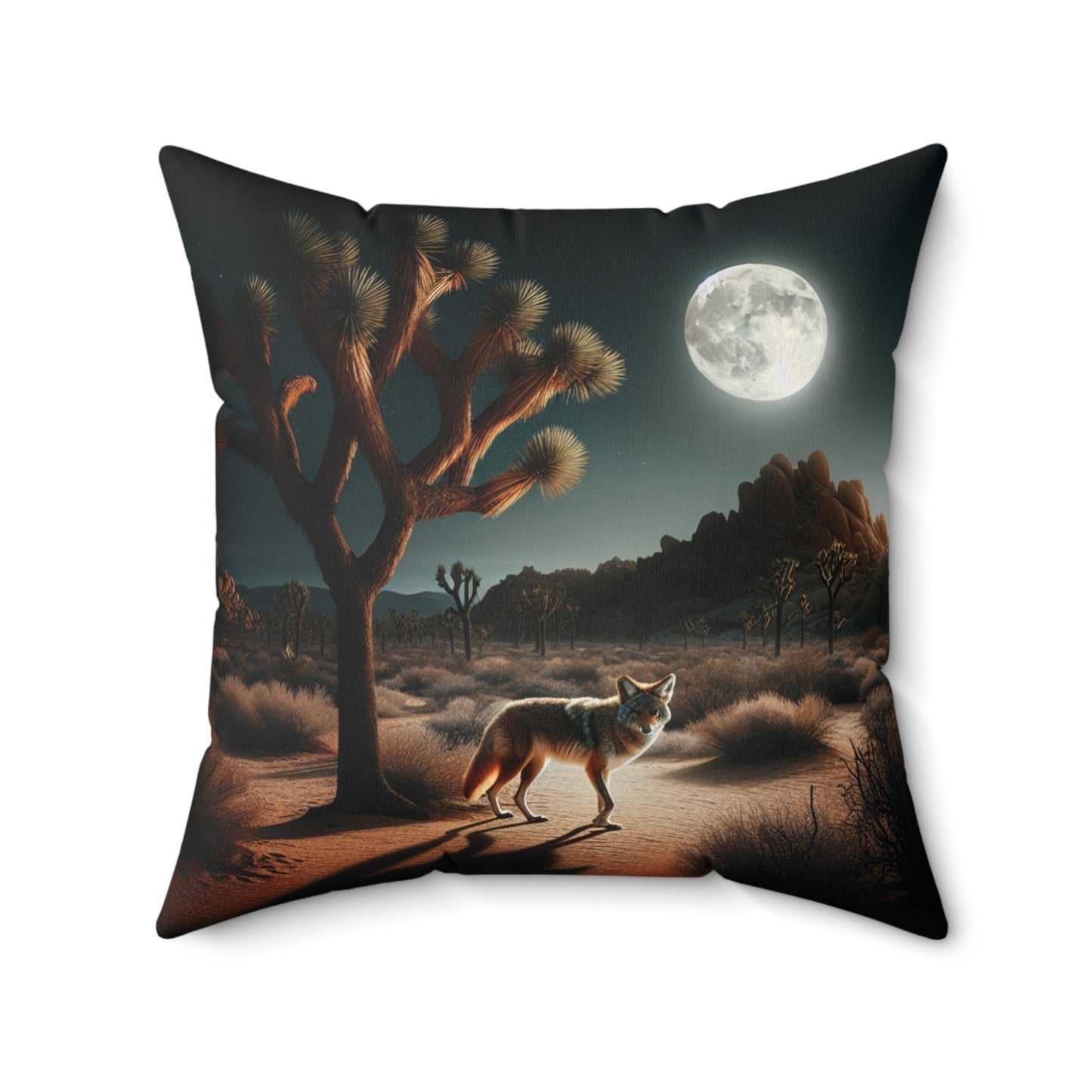 Spun Polyester Square Pillow