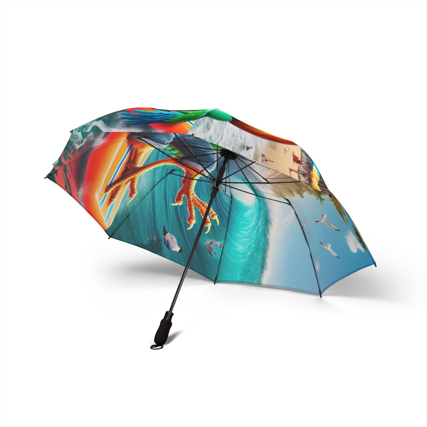 Semi-Automatic Foldable Umbrella