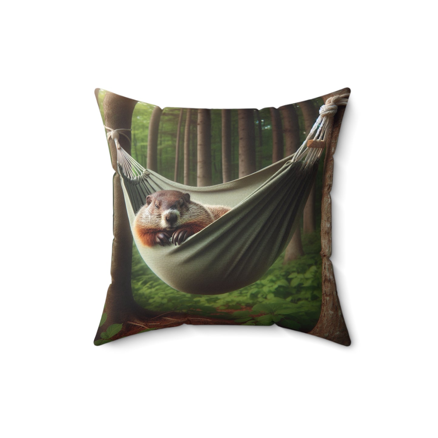 Spun Polyester Square Pillow