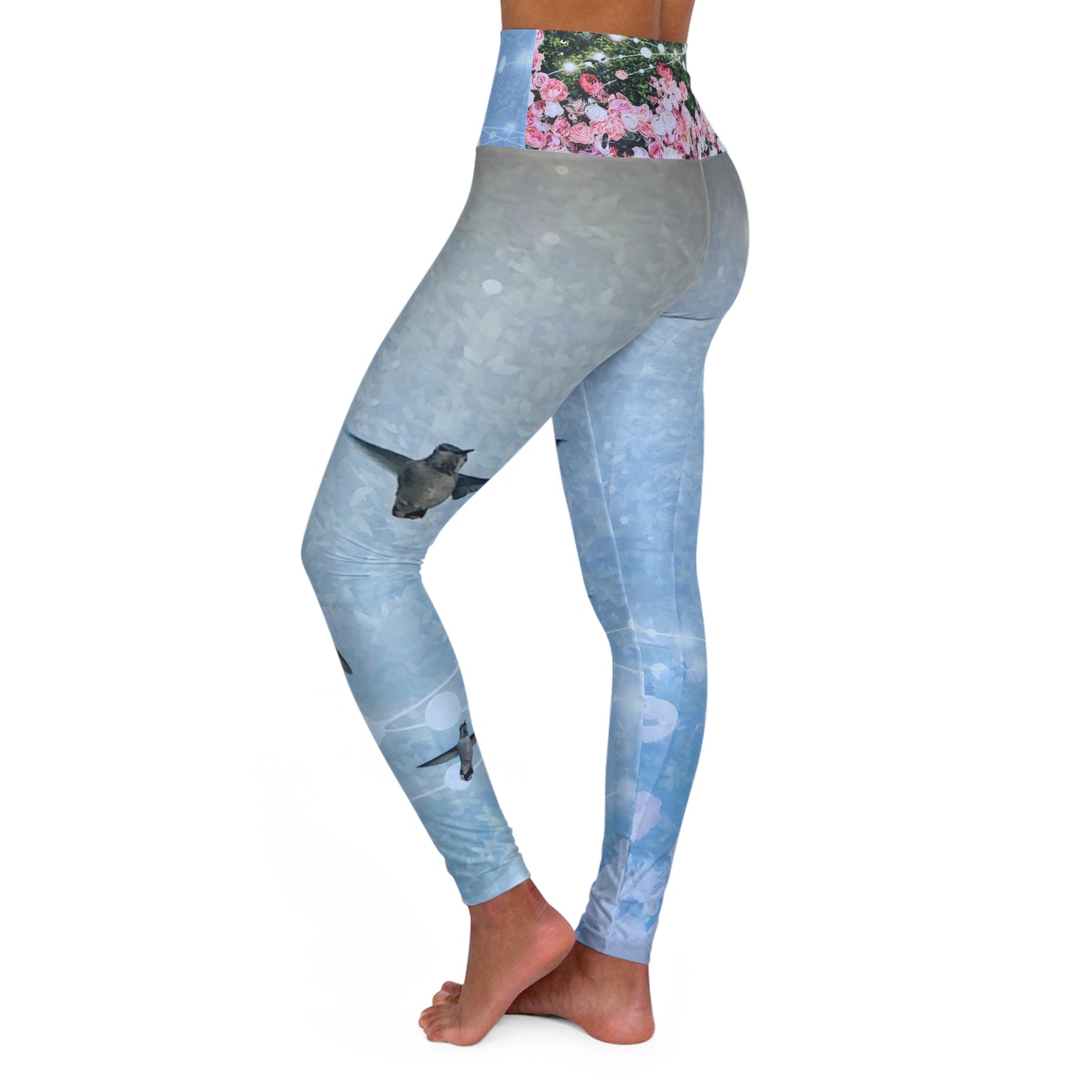 hummingbird yoga leggings