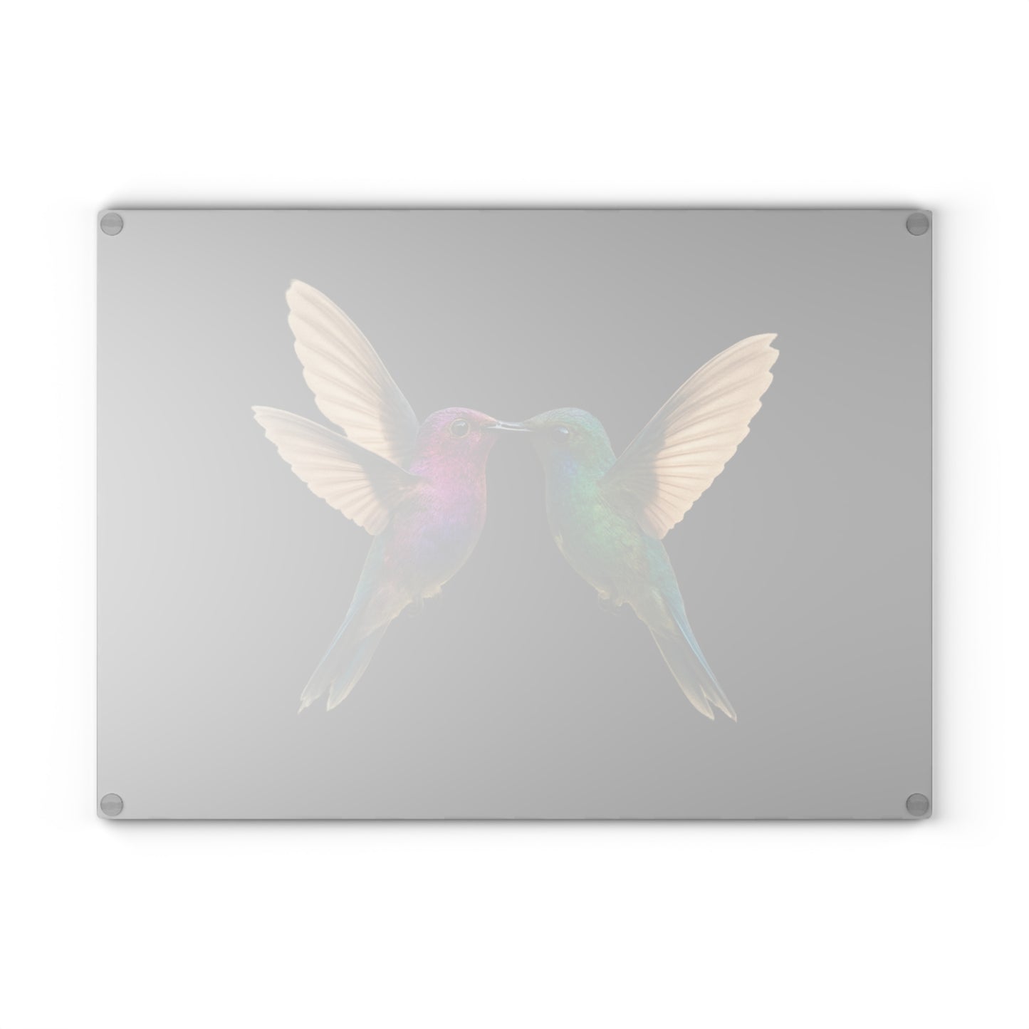 HUMMINGBIRD Glass Cutting Board