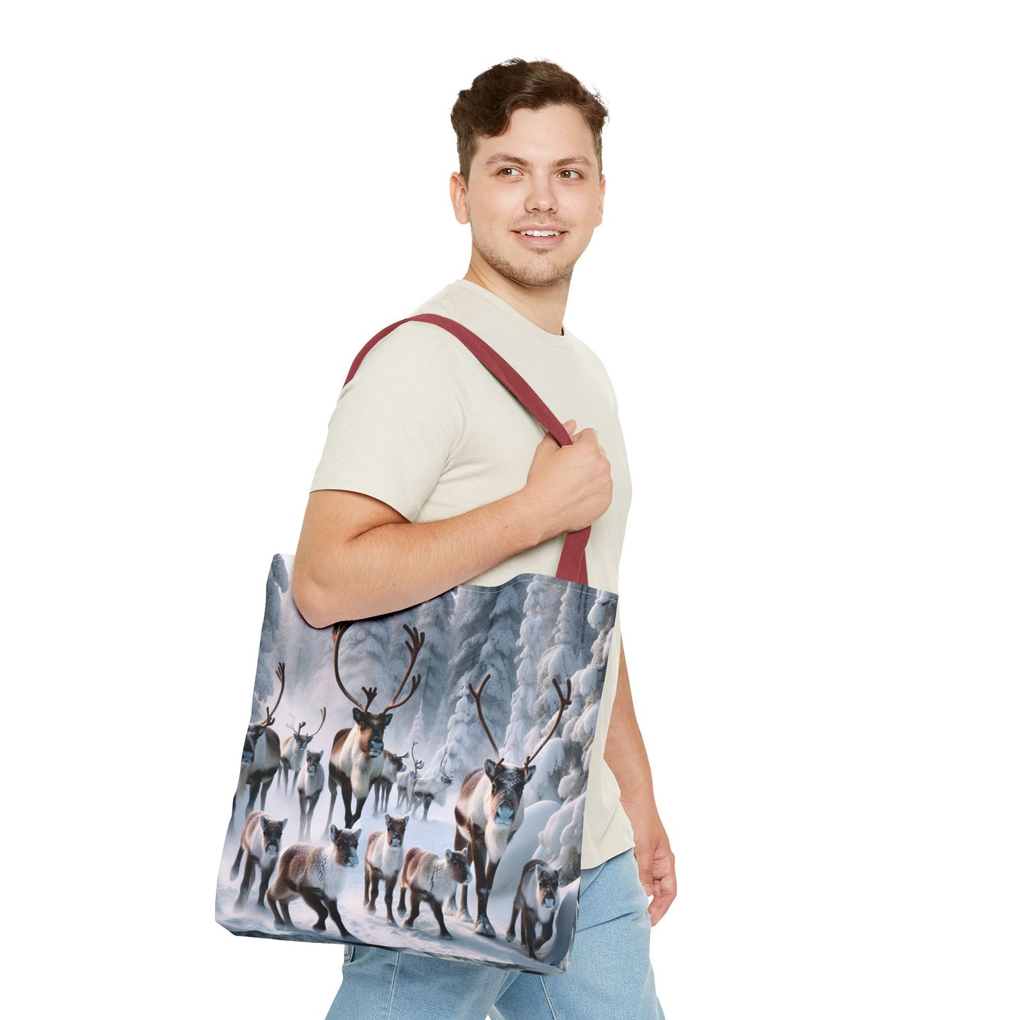 REINDEER Tote Bag (AOP)