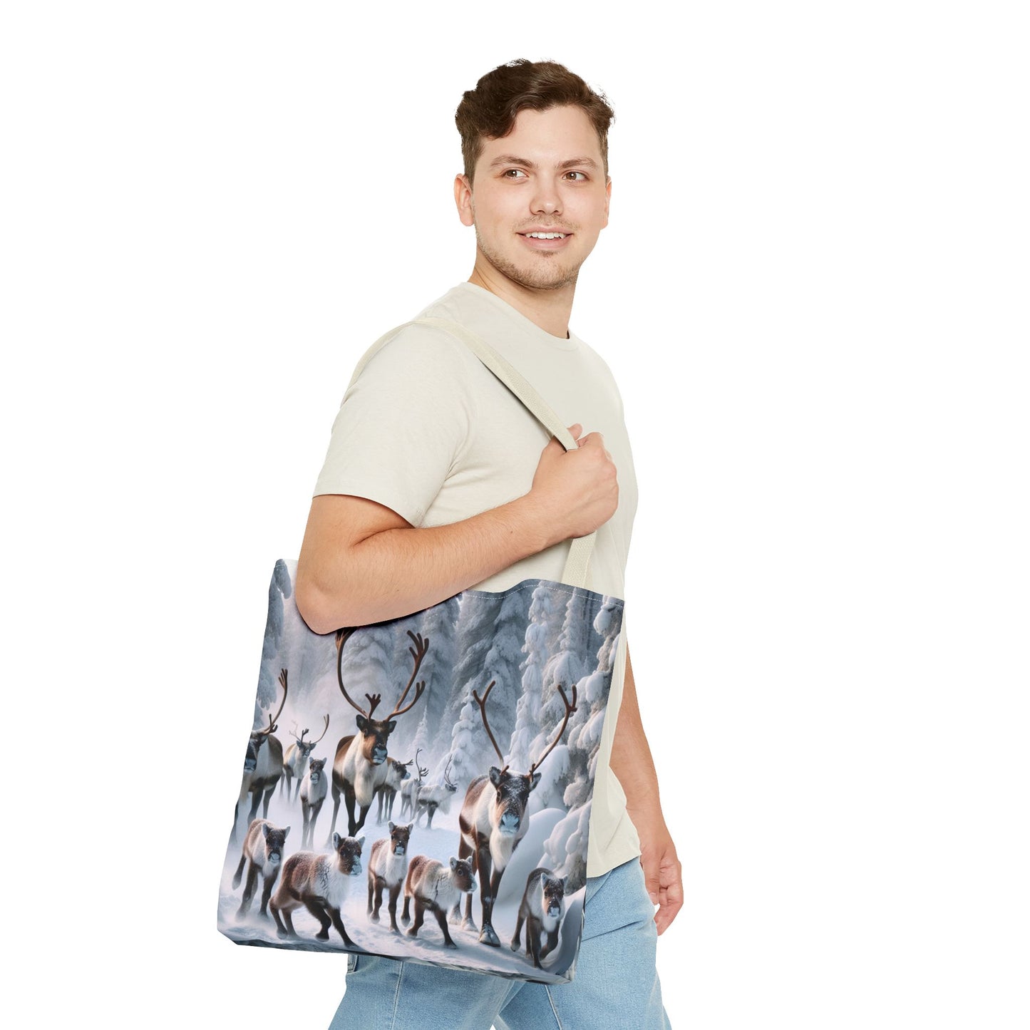 REINDEER Tote Bag (AOP)