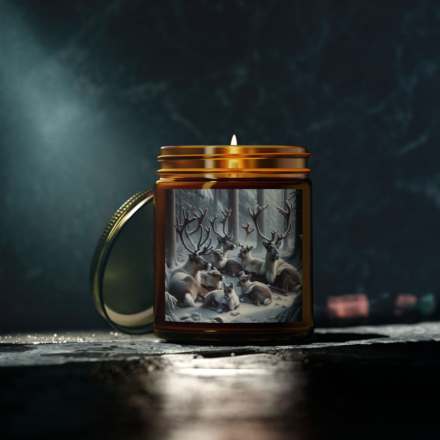 Scented Candles, Coconut Apricot Wax (4oz, 9oz)