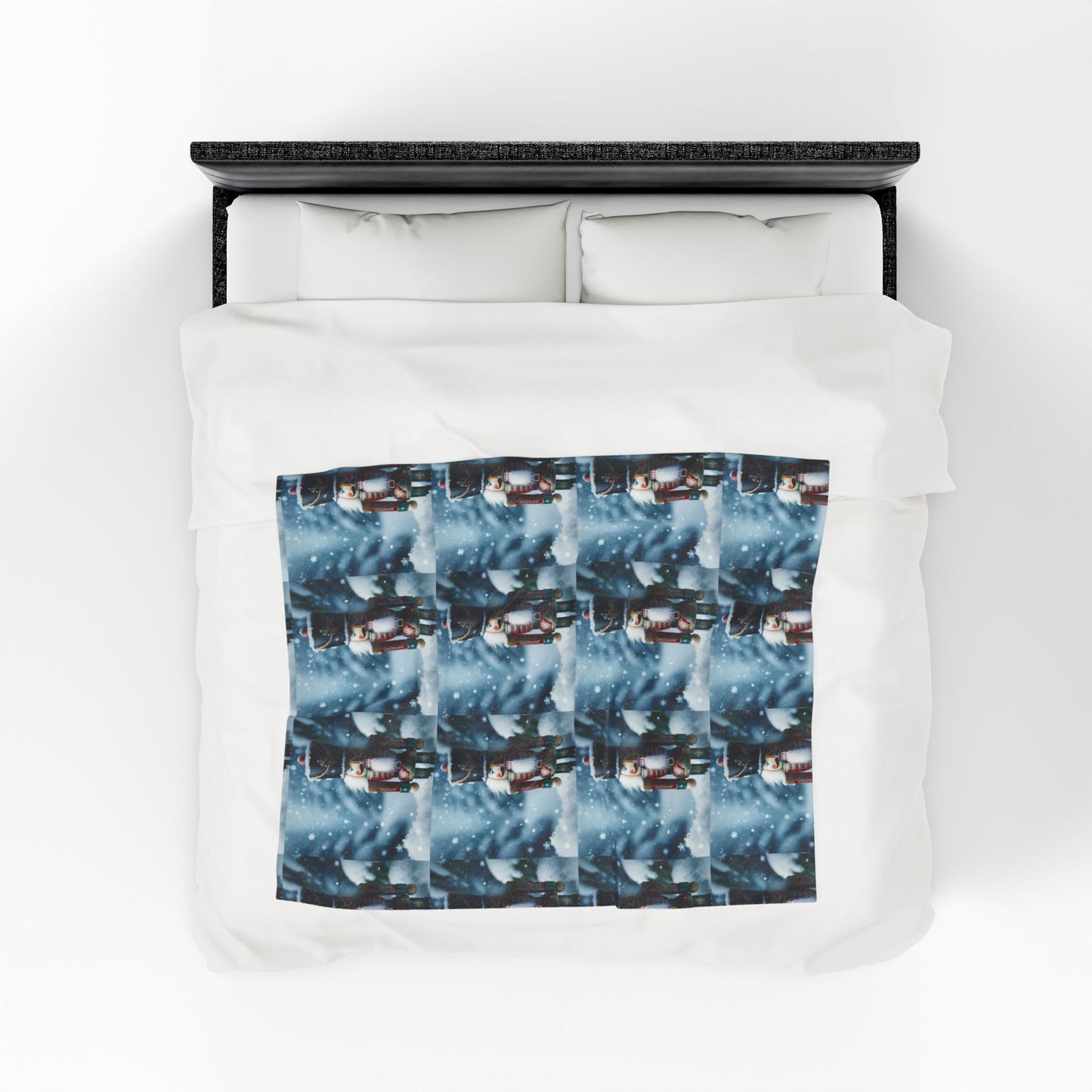 NUTCRACKER Velveteen Plush Blanket