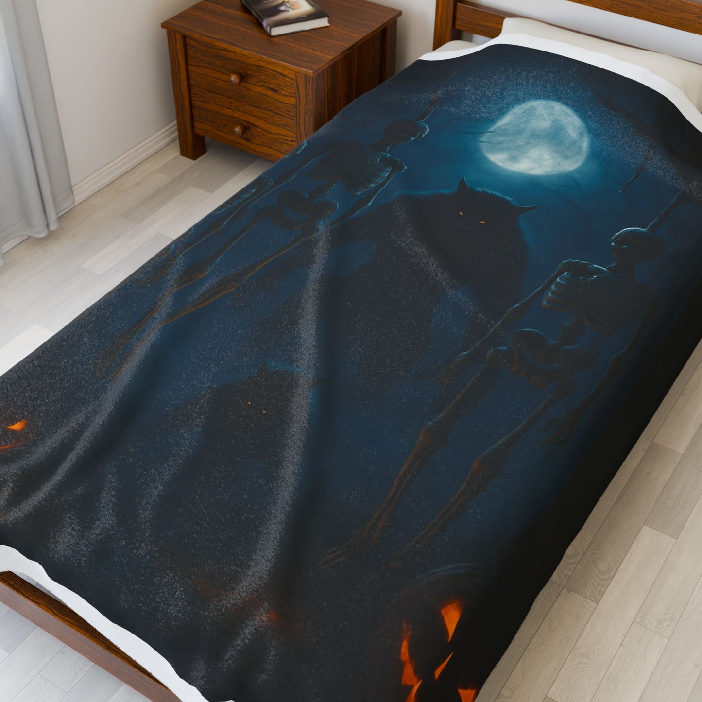 HALLOWEEN Velveteen Plush Blanket