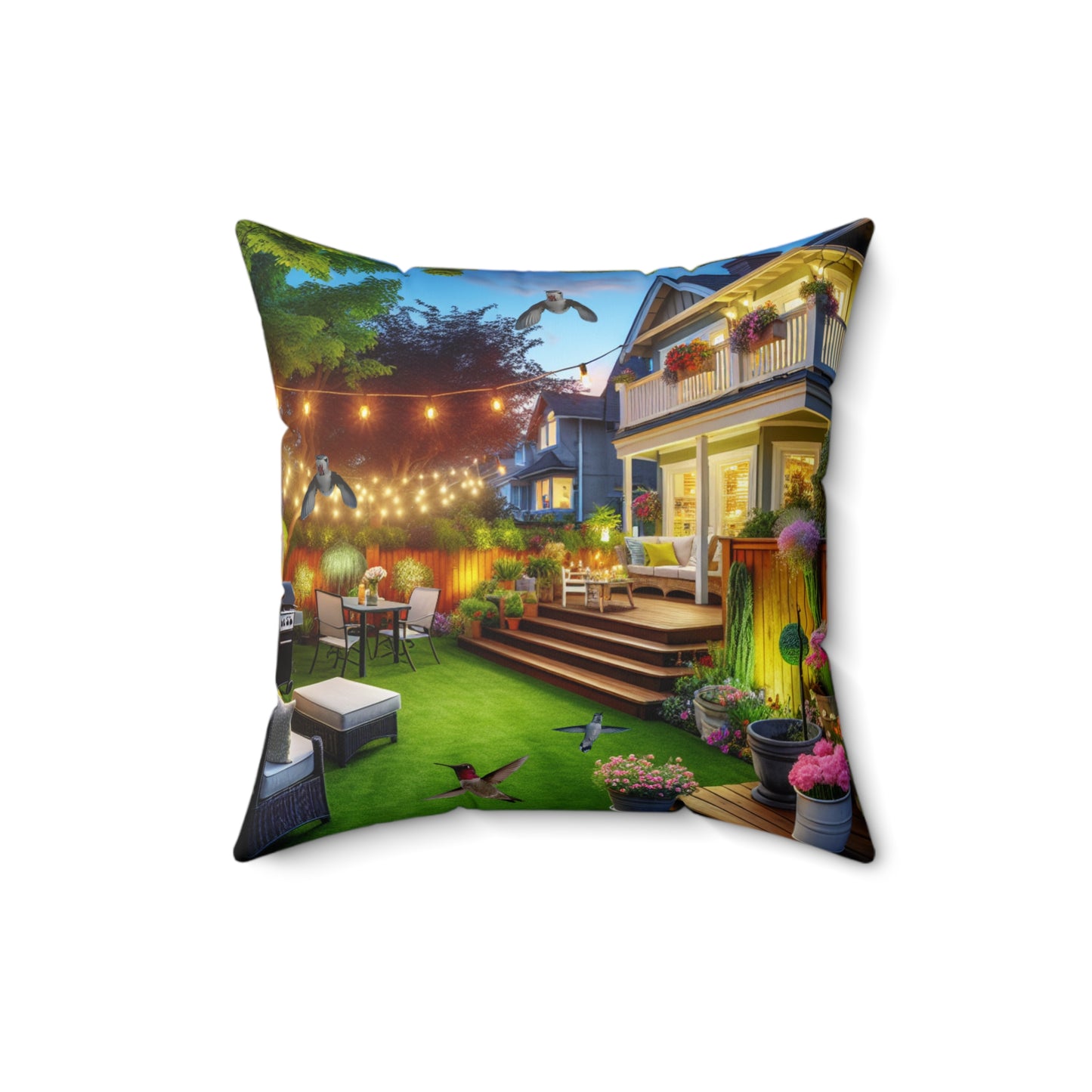 BACKYARD SITTING PILLOW