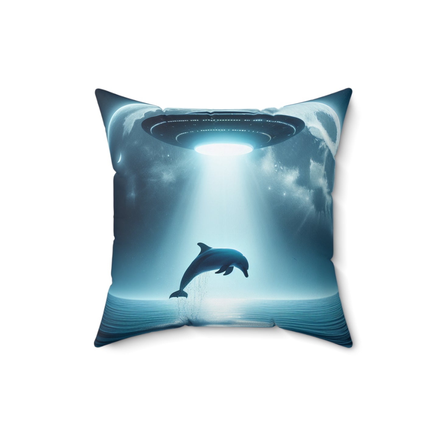 Spun Polyester Square Pillow
