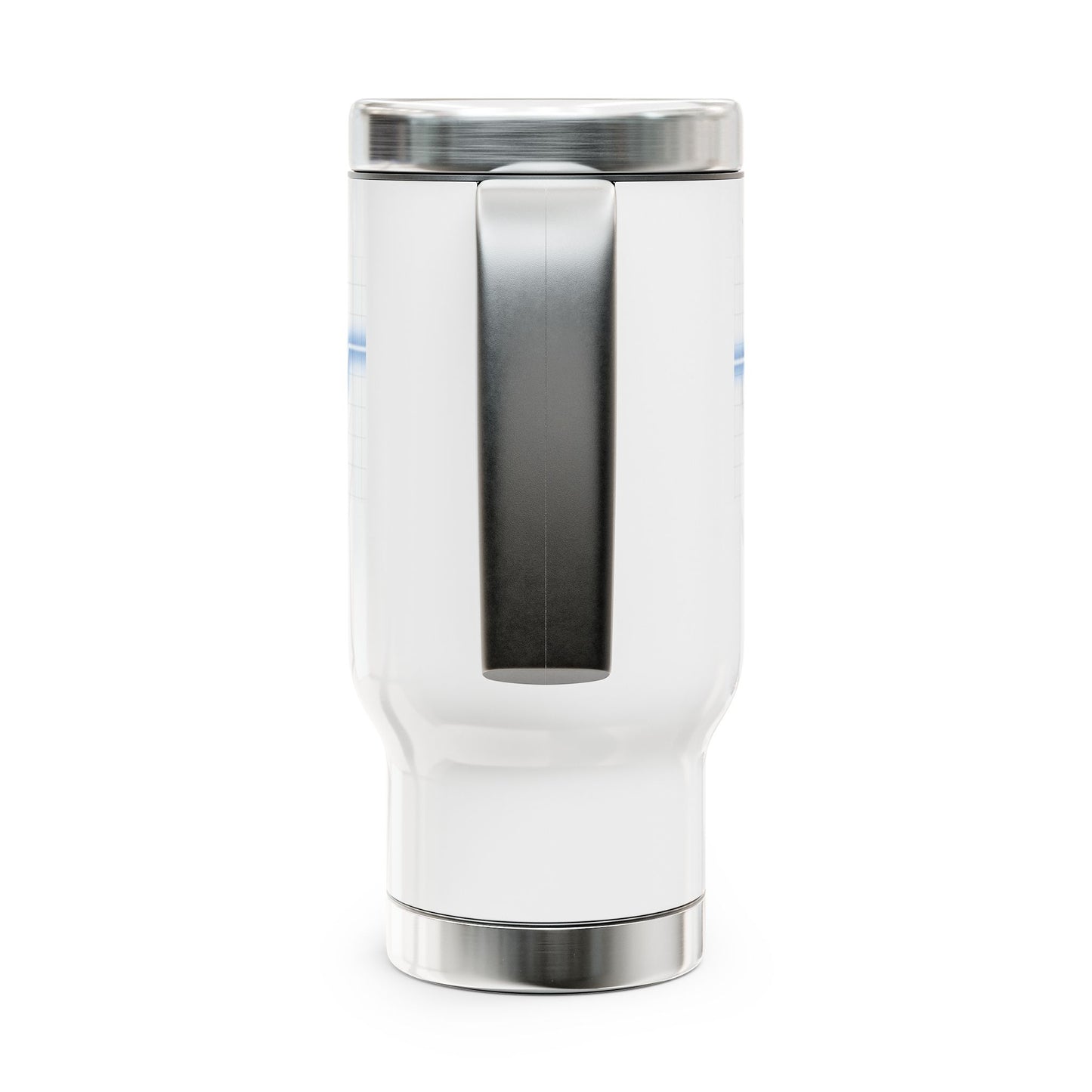 Stainless Steel Travel Mug with Handle, 14oz